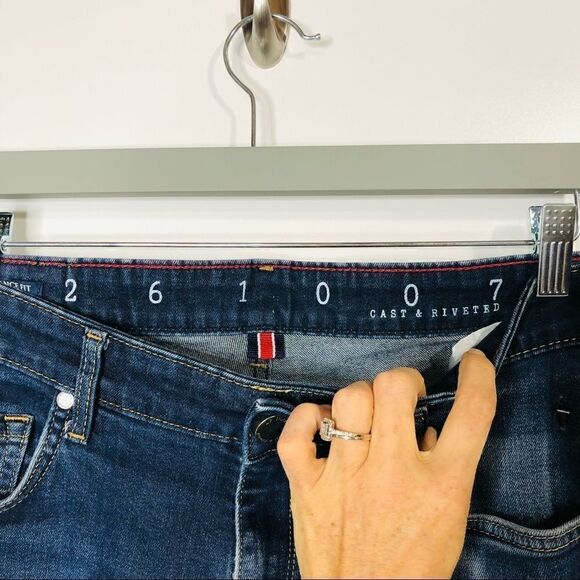 Louise Phillipe LP Jeans Cast & Riveted Sundance Fit Mid Rise Straight Jeans - Picture 13 of 15